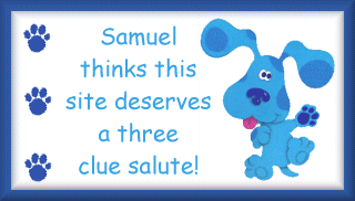Samuel's 3 clue salute award