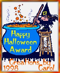 Happy Halloween Award