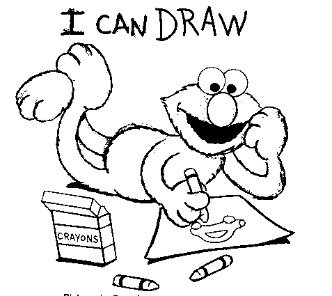 Elmo Coloring Sheets on Coloring Pages